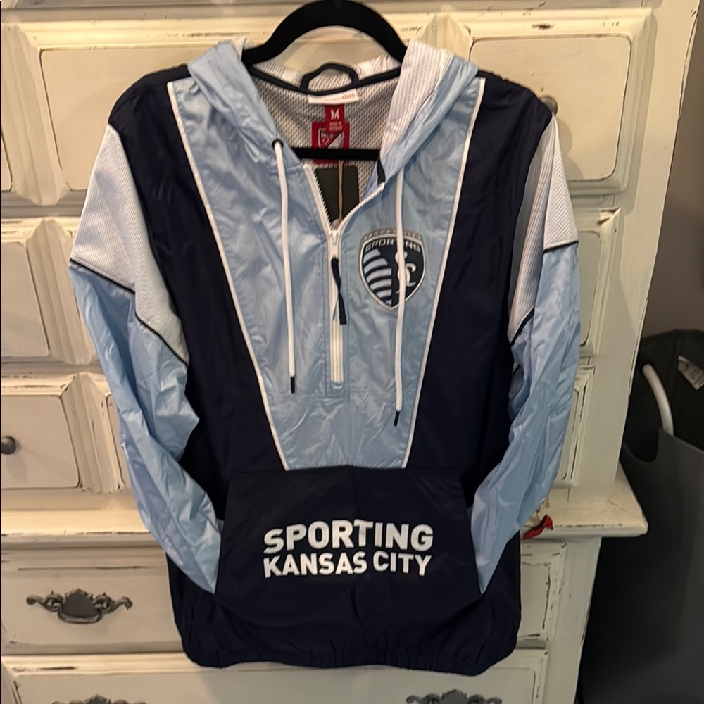 Mitchell & Ness Sporting Kansas City Windbreaker Jacket